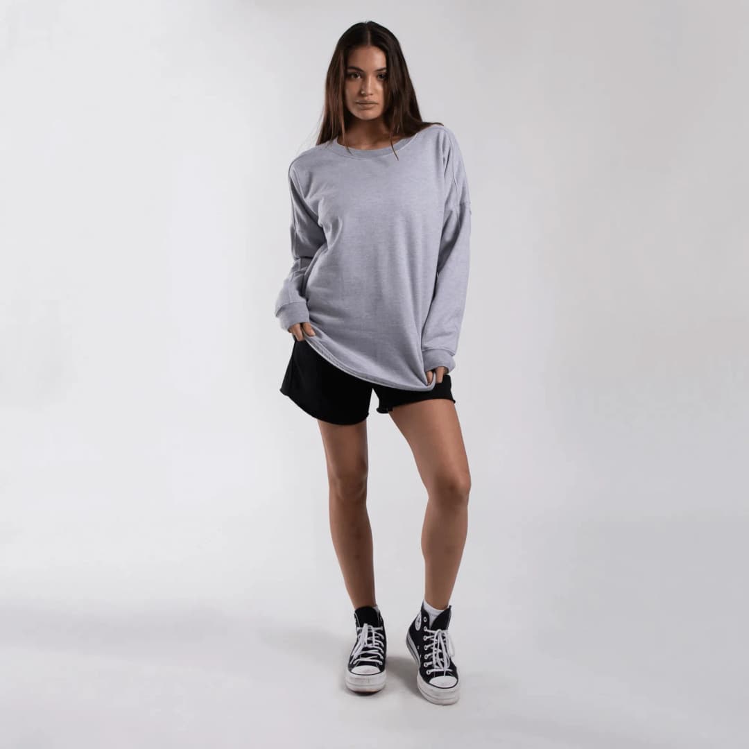Ladies Panel Sweatshirt