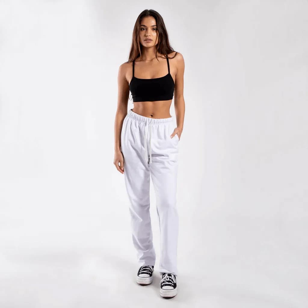 Ladies Straight Leg Sweatpants